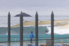 Through the pool at St Clair, Dunedin, New Zealand.
Credit: Derek Morrison