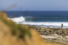 A surfer makes the most of a fun summer swell at a remote pointbreak in the Catlins, Southland, New Zealand.
Credit: Derek Morrison