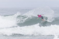 Jake Owen in action during the 2023 New Zealand Surfing Championships held at Piha, Auckland, New Zealand. Photo: Derek Morrison