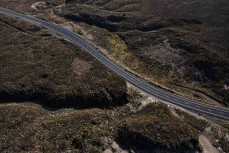The Desert Road, Tongariro National Park, Ruapehu, New Zealand.