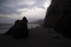 Dawn at Doctor's Point, Blueskin Bay, Dunedin, New Zealand.