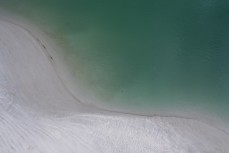 Blueskin Bay at Doctor's Point, Blueskin Bay, Dunedin, New Zealand.