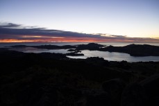 Dawn across Otago Harbour, Dunedin, New Zealand.Credit: Derek Morrison