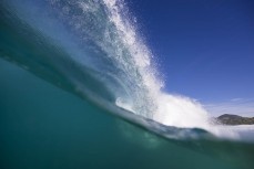 An empty wave during a fun autumn swell at Blackhead, Dunedin, New Zealand.
Credit: Derek Morrison