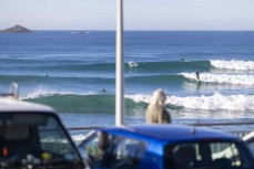 Mike Bracegirdle surfing at St Clair, Dunedin, New Zealand.
Credit: Derek Morrison