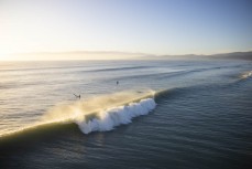 The lineup during the 2023 Duke Festival of Surfing held at New Brighton, Christchurch, New Zealand. Photo: Derek Morrison