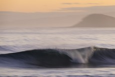 Lineup during a fun autumn swell at Blackhead, Dunedin, New Zealand.Credit: Derek Morrison