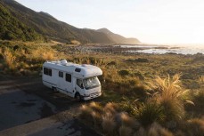  The Salty Slug on the road near Kaikoura, New Zealand. Photo: Derek Morrison