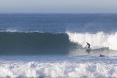 Jada Morris on a bomb at St Clair, Dunedin, New Zealand.
Credit: Derek Morrison