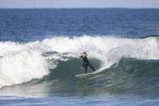 Keo Morrison on rail at St Kilda, Dunedin, New Zealand.Photo: Derek Morrison