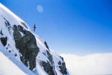 Malcolm Hutt at Whakapapa ski field, Central North Island, New Zealand. Circa 1994.
