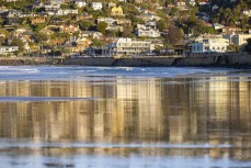 Early morning reflections at St Clair Beach,  St Clair, Dunedin, New Zealand.
Photo: Derek Morrison