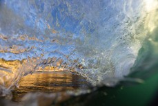 Empty wave at Impossibles, Bali, Indonesia.