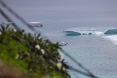Lacerations surf break at Nusa Lembongan, Indonesia.