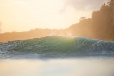 Empty wave at Uluwatu, Bali, Indonesia.