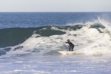 Tash Civil back in action at St Clair, Dunedin, New Zealand.
Photo: Derek Morrison