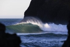 An empty wave at Second Beach near St Clair, Dunedin, New Zealand.
Photo: Derek Morrison