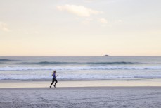 Dusk beach runner at St Clair, Dunedin, New Zealand.
Photo: Derek Morrison