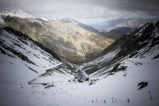 Mt Olympus ski area, Canterbury, New Zealand.