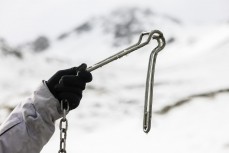 One of the dreaded nutcrackers at Mt Olympus ski area, Canterbury, New Zealand.