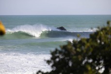 Waves break at Second Beach near St Clair, Dunedin, New Zealand.
Photo: Derek Morrison