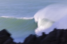 Waves break at Second Beach near St Clair, Dunedin, New Zealand.
Photo: Derek Morrison