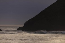 Sets on the point at dusk, St Clair, Dunedin, New Zealand.
Photo: Derek Morrison