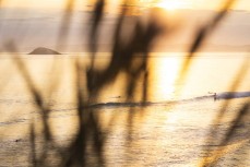 Longboarders enjoy a warm summer evening at Blackhead, Dunedin, New Zealand.
Photo: Derek Morrison