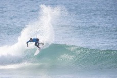 Billy Stairmand sends buckets during the 2024 New Zealand Surfing Championships held at St Clair, Dunedin, New Zealand.