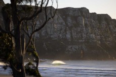 Lineup at a remote beachbreak in the Catlins, New Zealand. Photo: Derek Morrison