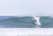 Knifing in at Blackhead, Dunedin, New Zealand.