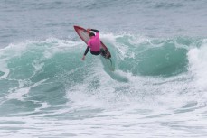 Will Hardie pokes one through the lip at the 2024 South Island Championships held at St Clair, Dunedin, New Zealand.
Photo: Derek Morrison