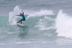 Ava Henderson on her way to a win at the 2024 South Island Championships held at St Clair, Dunedin, New Zealand.
Photo: Derek Morrison