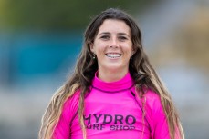 National longboard champ Lucy Macefield at the 2024 South Island Championships held at St Clair, Dunedin, New Zealand.
Photo: Derek Morrison