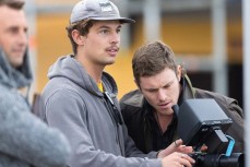 Isaac Chadwick films at the 2024 South Island Championships held at St Clair, Dunedin, New Zealand.
Photo: Derek Morrison