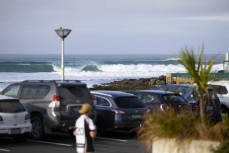 New swell at St Clair, Dunedin, New Zealand.
Photo: Derek Morrison