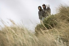 Surf check with Chaddy, Aramoana, Dunedin, New Zealand.Photo: Derek Morrison