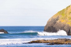 A new swell wraps into St Clair, Dunedin, New Zealand.
Photo: Derek Morrison