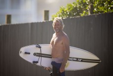 Part-time Pete at St Clair, Dunedin, New Zealand.Photo: Derek Morrison