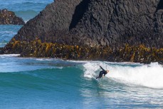 Keo Morrison on a runner at St Clair, Dunedin, New Zealand.Photo: Derek Morrison