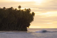 Lineup in the Telo Islands, Sumatra, Indonesia.