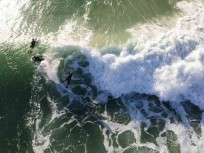 Keo Morrison makes the most of a swell on the north coast of Dunedin, New Zealand.