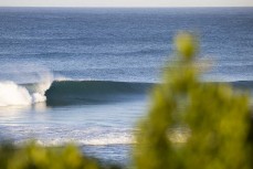 Clean wave at Blackhead before the storm, Dunedin, New Zealand.Photo: Derek Morrison