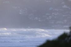 A large winter storm swell rolls into St Clair, Dunedin, New Zealand.
Photo: Derek Morrison