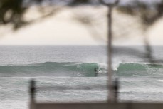 A surfer makes the most of St Clair Point, Dunedin, New Zealand. Photo: Derek Morrison
