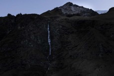 Twin Falls near Treble Cone ski field, Wanaka, New Zealand.
