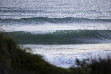 Empty wave during a fun four-swell combo at Blackhead, Dunedin, New Zealand.Photo: Derek Morrison