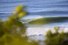 Empty wave during a fun four-swell combo at Blackhead, Dunedin, New Zealand.Photo: Derek Morrison