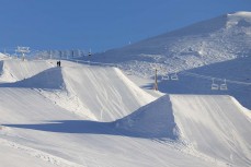 at Cardrona ski field, Cardrona Valley, Wanaka, New Zealand.