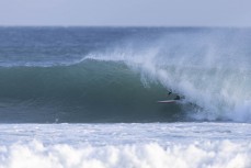 Will Hardie makes the most of a clean small swell at St Kilda, Dunedin, New Zealand.Photo: Derek Morrison